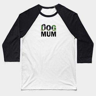 DOG MUM - Bernese oil painting word art Baseball T-Shirt